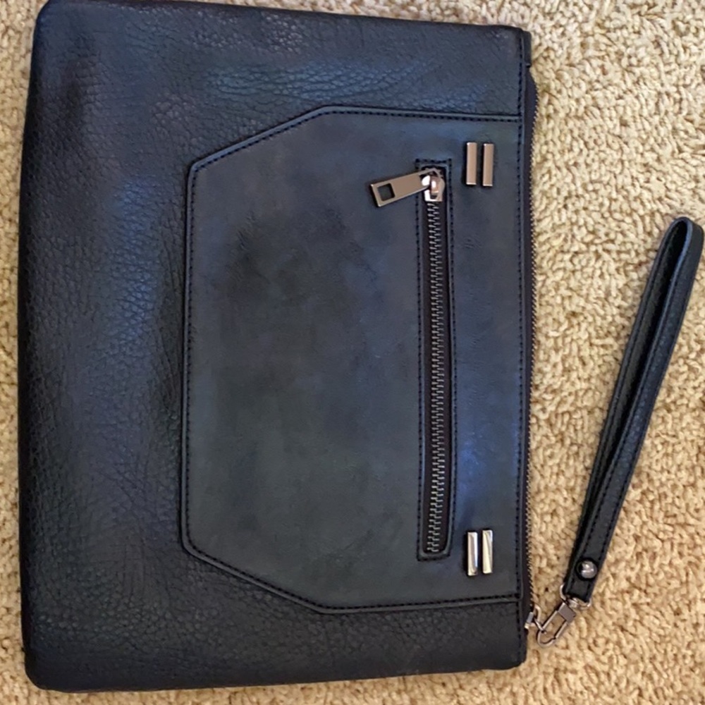 Black clutch/wristlet